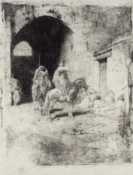 Kasbah-Wache in Tetouan